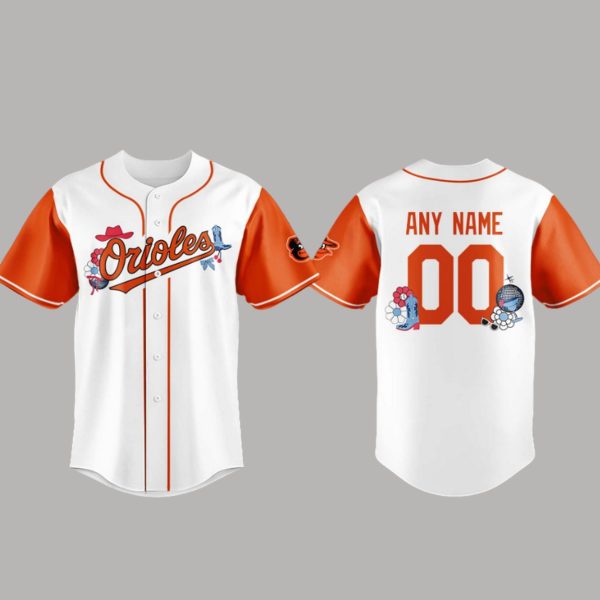 2025 Orioles Baseball Ladies Night Custom Jersey