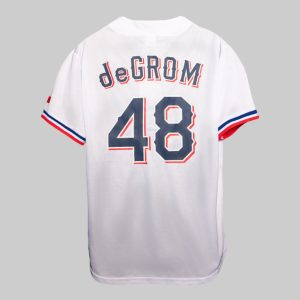 2025 Rangers Jacob deGrom Replica Jersey Giveaway