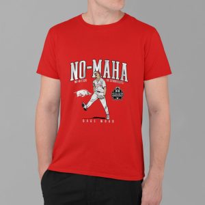 Arkansas Baseball Gage Wood College World Series No Hitter Shirt