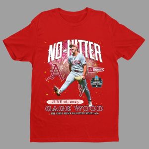 Arkansas Baseball Gage Wood The First MCWS No Hitter Since 1960 Shirt