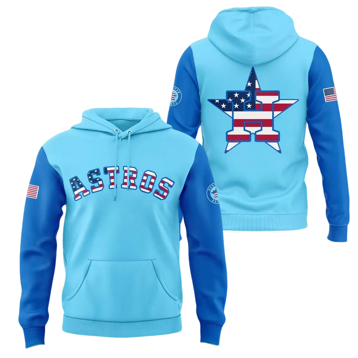 Astros Independence Day 2025 Hoodie Astros Independence Day 2025 Hoodie