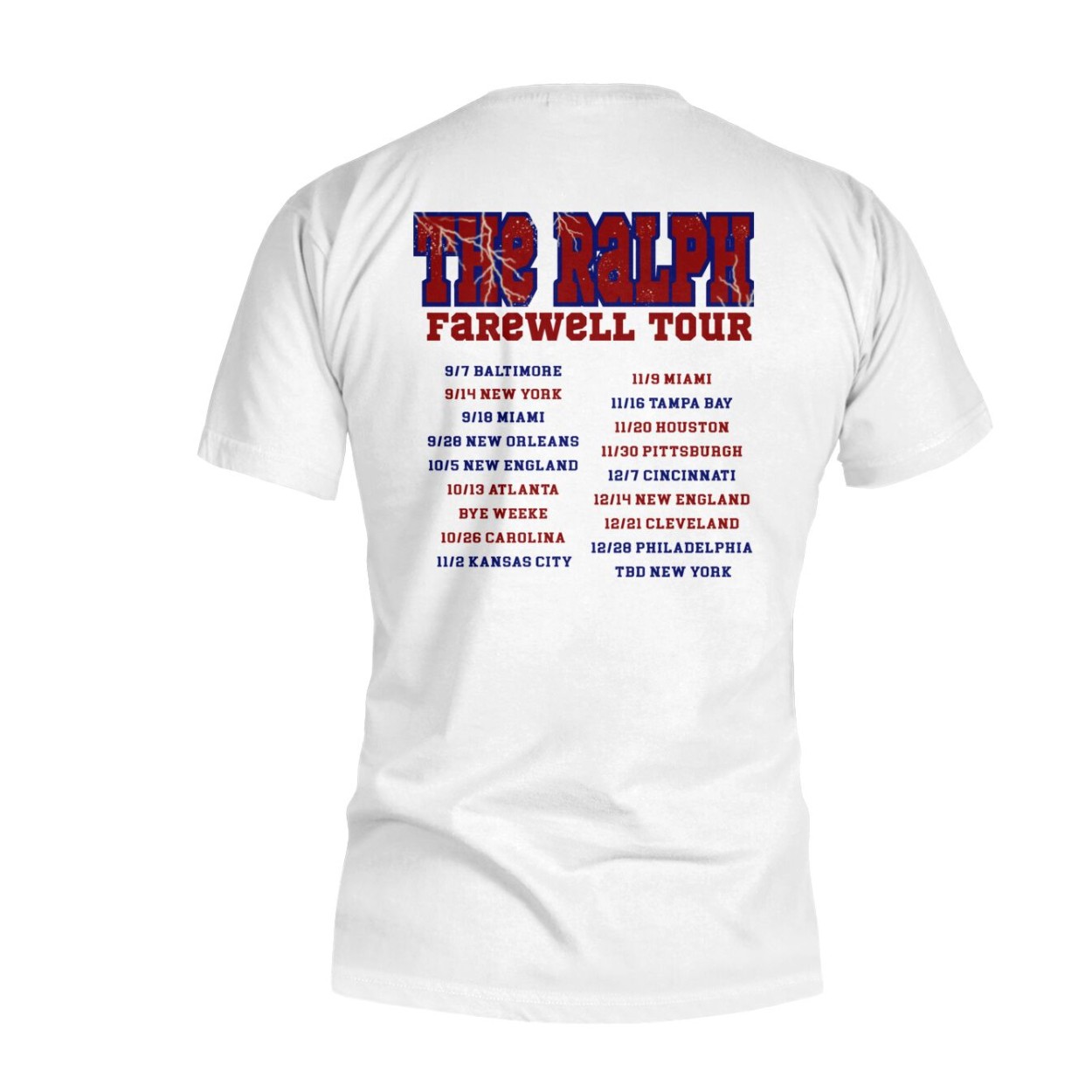 Bills The Ralph 1973 2025 Farewell Tour Where Else Would You Rather Be Shirt Bills The Ralph 1973 2025 Farewell Tour Where Else Would You Rather Be Shirt