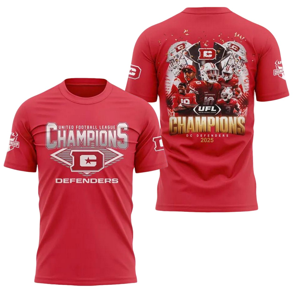 DC Defenders 2025 Champions Shirt DC Defenders 2025 Champions Shirt