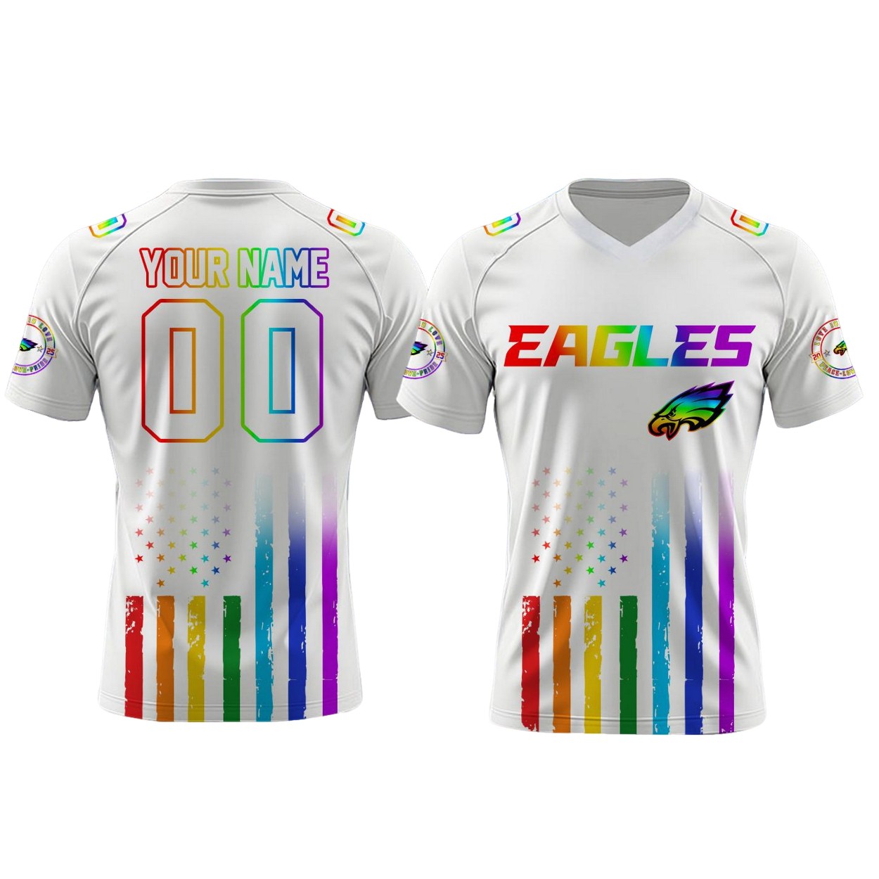 Eagles 2025 Pride Month Jersey Eagles 2025 Pride Month Jersey