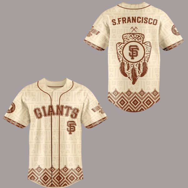 Giants Native American Heritage 2025 Baseball Jersey