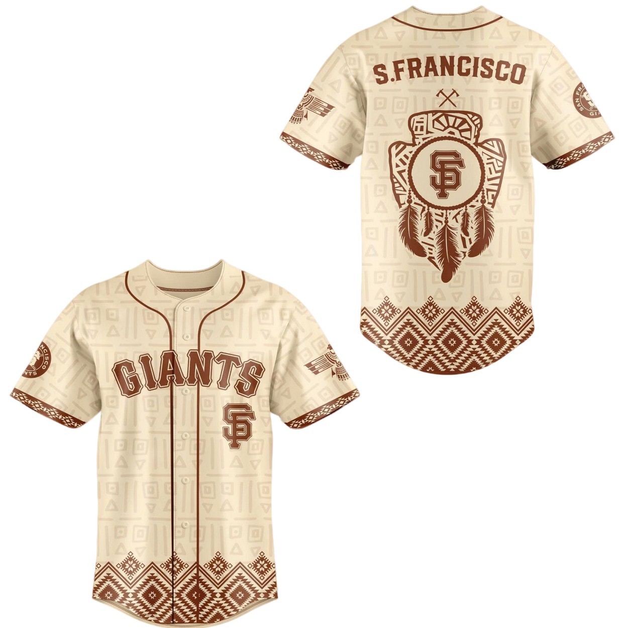 Giants Native American Heritage 2025 Baseball Jersey Giants Native American Heritage 2025 Baseball Jersey