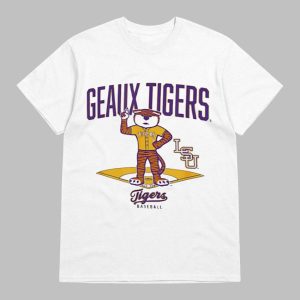 LSU Baseball National Champs Mascot Diamond Shirt
