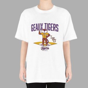 LSU Baseball National Champs Mascot Diamond Shirt