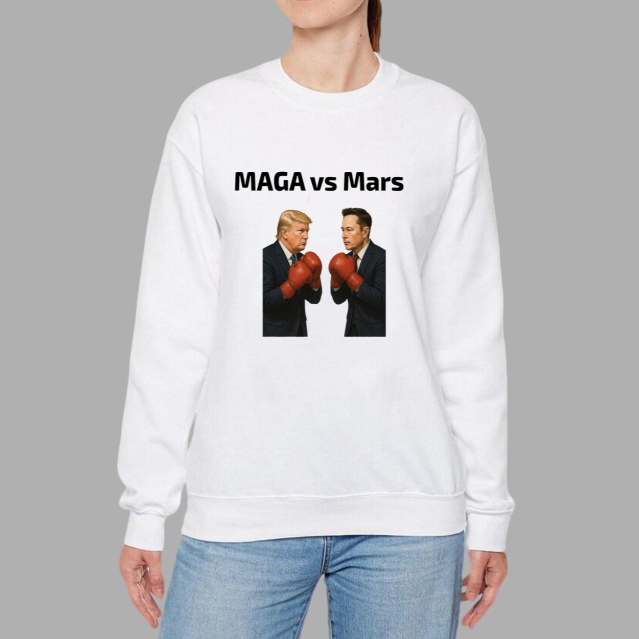 MAGA vs Mars Trump Vs Elon Fight T-Shirt MAGA vs Mars Trump Vs Elon Fight T-Shirt