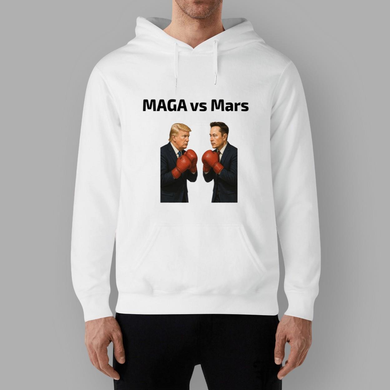 MAGA vs Mars Trump Vs Elon Fight T-Shirt MAGA vs Mars Trump Vs Elon Fight T-Shirt