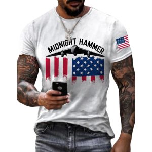 Men's Operation Midnight Hammer B-2 Spirit Short-sleeved T-shirt 4 Men's Operation Midnight Hammer B 2 Spirit Short sleeved T shirt