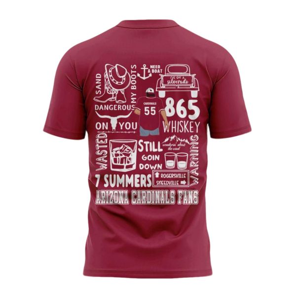 Morgan Wallen x Arizona Cardinals 2025 T-shirt