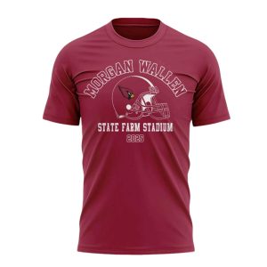 Morgan Wallen x Arizona Cardinals 2025 T shirt