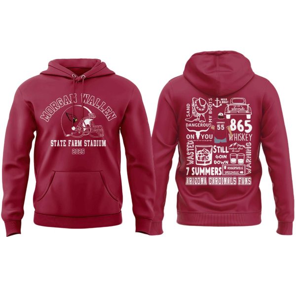 Morgan Wallen x Arizona Cardinals 2025 T-shirt
