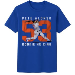 Pete Alonso Rookie Home Run King Shirt