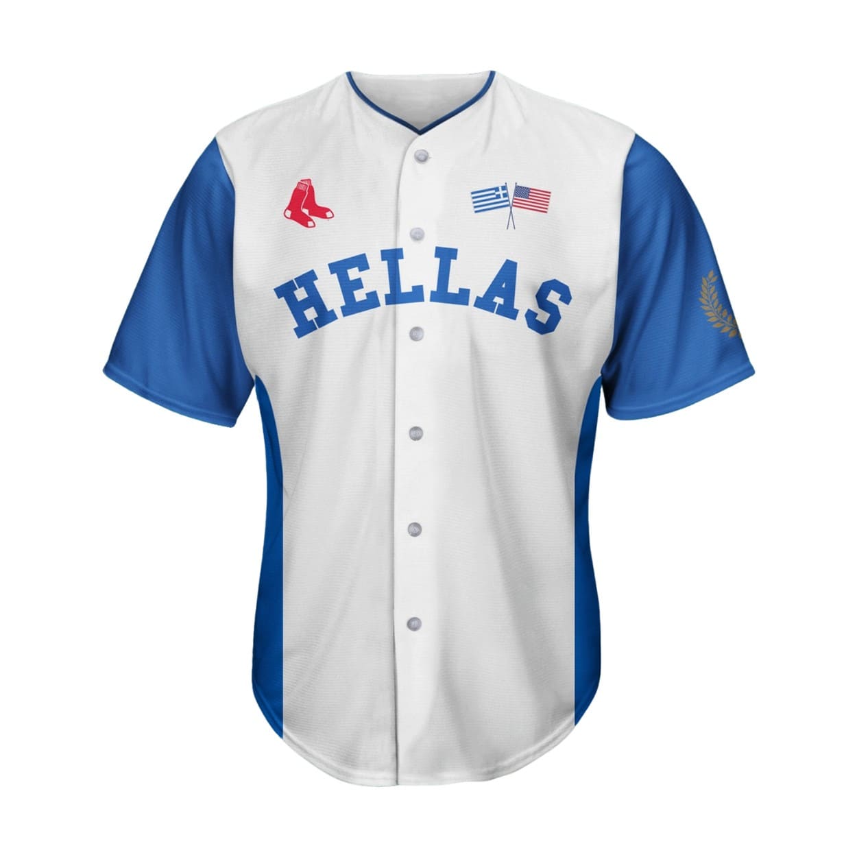 Red Sox Greek American Hellas Jersey 2025 Giveaway