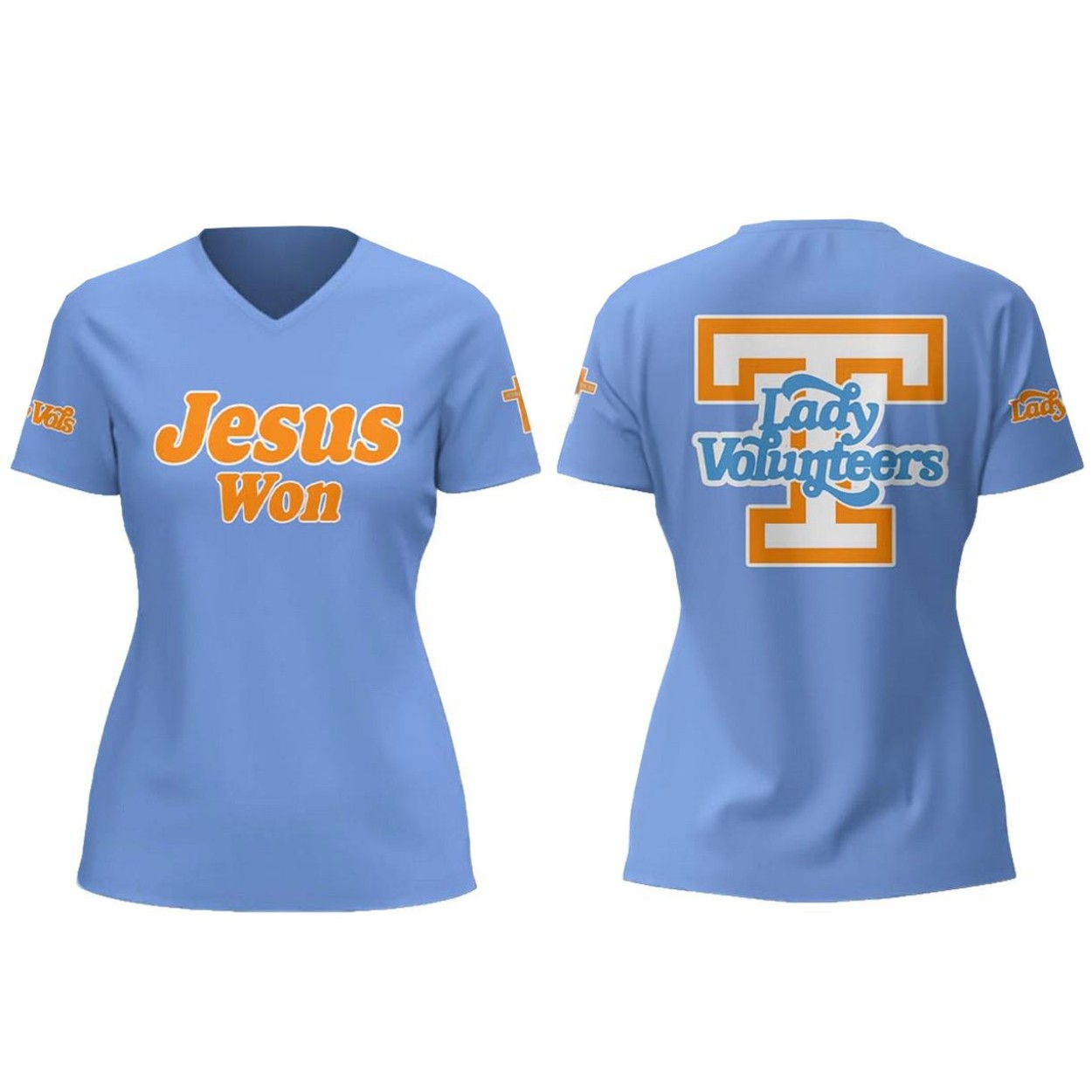 Tennessee Softball Jesus Won Shirt Tennessee Softball Jesus Won Shirt