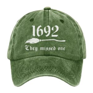 1692 They Missed One Salem Witch Sun Hat