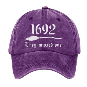 1692 They Missed One Salem Witch Sun Hat