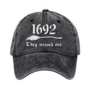 1692 They Missed One Salem Witch Sun Hat
