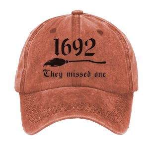 1692 They Missed One Salem Witch Sun Hat