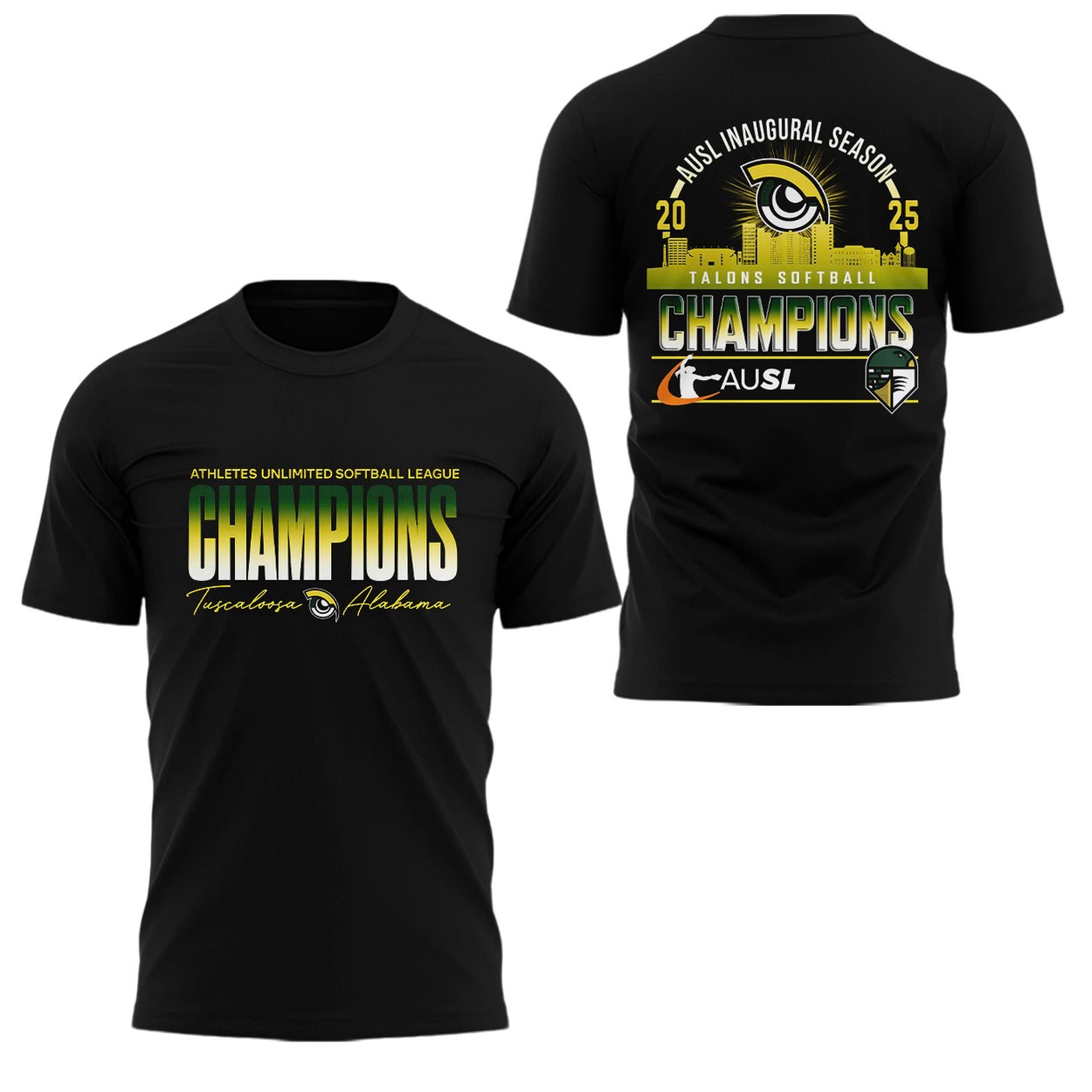 2025 AUSL Inaugural Season Champions Talons Softball Shirt 2025 AUSL Inaugural Season Champions Talons Softball Shirt