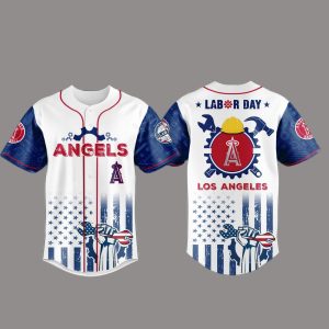 2025 Angels x Labor Day Baseball Jersey