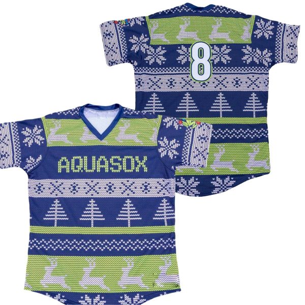 2025 AquaSox Christmas In July Jersey Giveaway