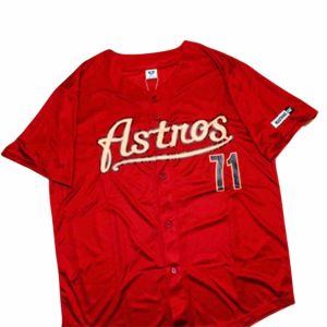 2025 Astros Baseball Josh Hader Brick Red Throwback Jersey Giveaway