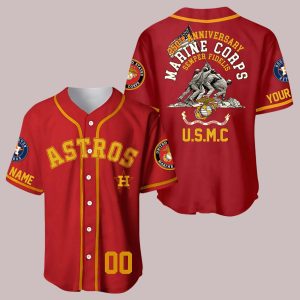 2025 Astros USMC 250th Birthday Jersey