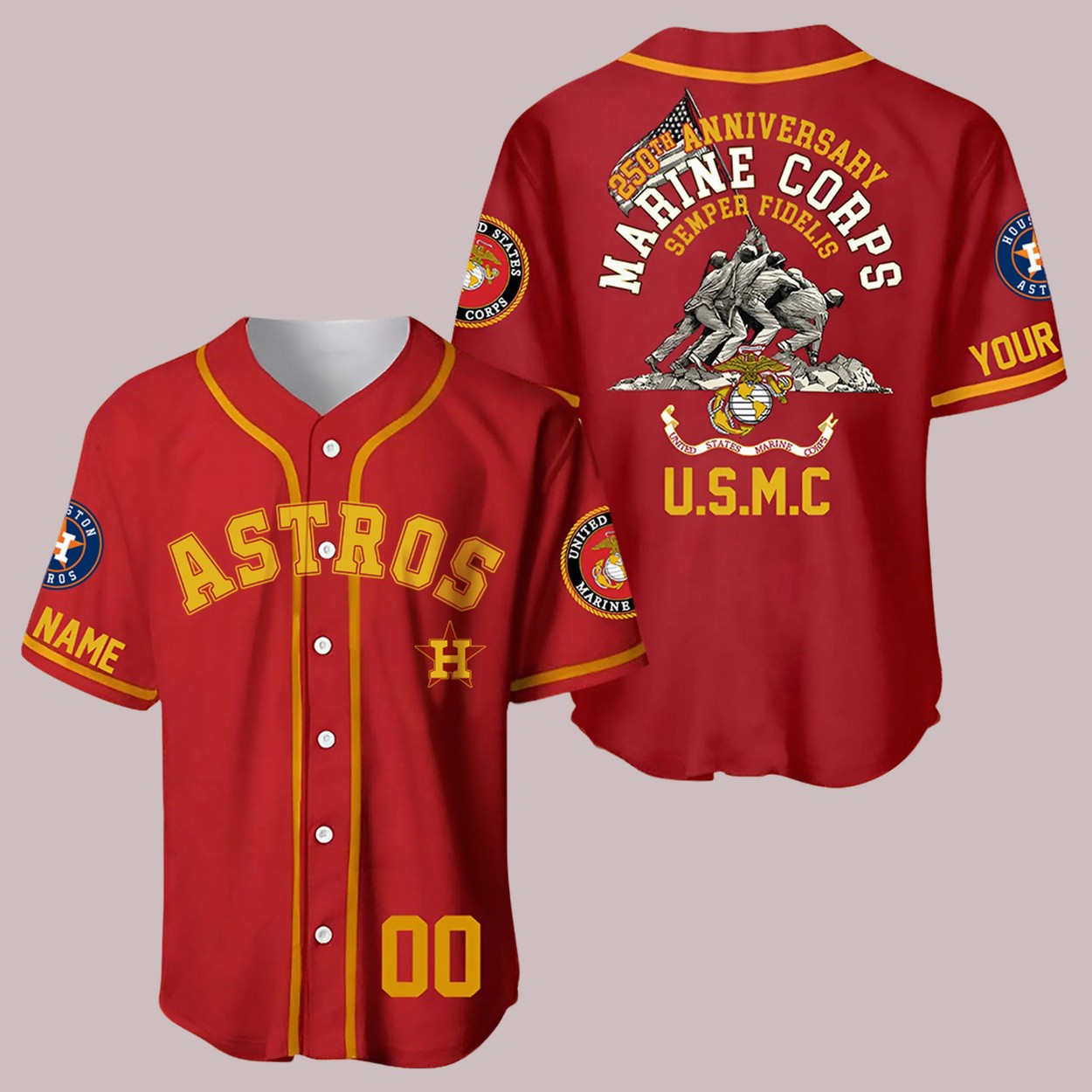 2025 Astros USMC 250th Birthday Jersey 2025 Astros USMC 250th Birthday Jersey