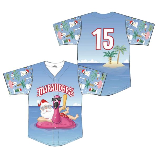 2025 Bradenton Marauders Christmas In July Jersey Giveaway