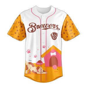 2025 Brewers International Dog Day Jersey