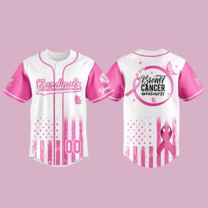 2025 Cardinals x Breast Cancer Awareness Jersey