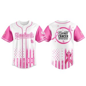 2025 Cardinals x Breast Cancer Awareness Jersey