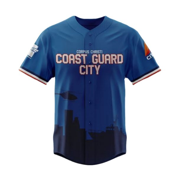 2025 Corpus Christi Hooks Coast Guard Night Jersey Giveaway