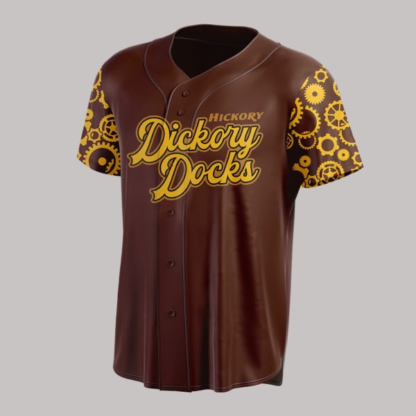 2025 Crawdads Hickory Dickory Docks Jersey