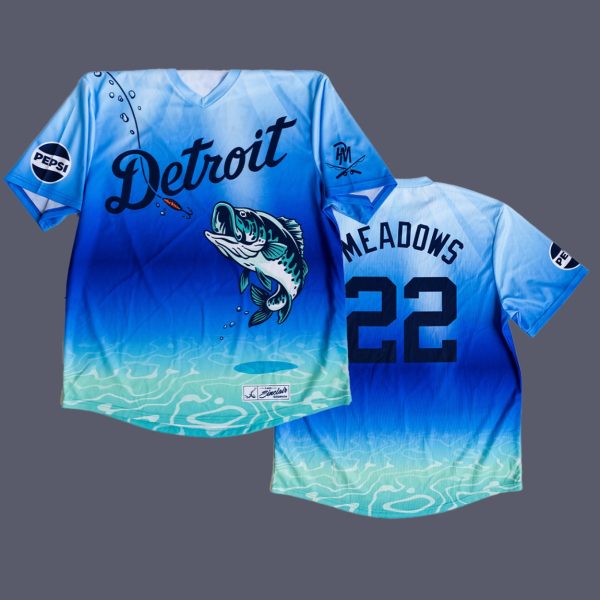 2025 Detroit Tigers Parker Meadows-Designed Jersey Giveaway