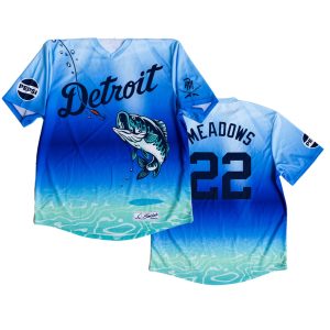 2025 Detroit Tigers Parker Meadows Designed Jersey Giveaway
