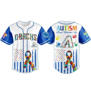 2025 Diamondbacks Autism Awareness Month Baseball Jersey
