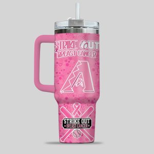2025 Diamondbacks Breast Cancer Awareness Stanley Tumbler