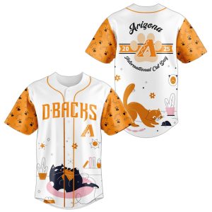 2025 Diamondbacks International Cat Day Jersey
