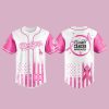 2025 Dodgers x Breast Cancer Awareness Jersey