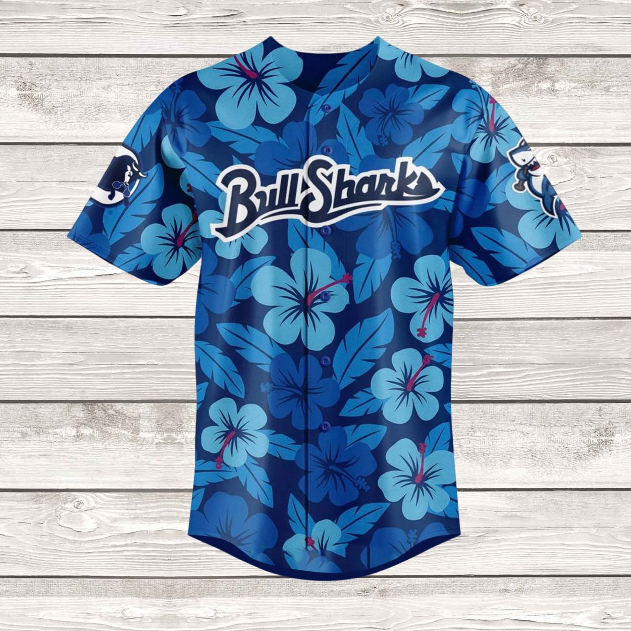 2025 Durham Bulls Sharks Baseball Jersey 2025 Durham Bulls Sharks Baseball Jersey