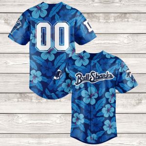2025 Durham Bulls Sharks Baseball Jersey