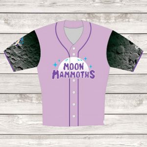 2025 Erie SeaWolves Moon Mammoths Strike Out Cancer Jersey