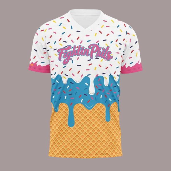 2025 Fightin Phils Ice Cream Jersey