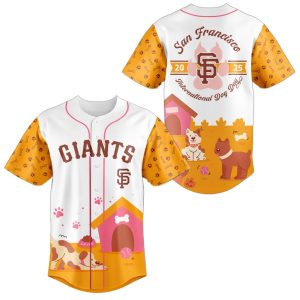 2025 Giants International Dog Day Jersey