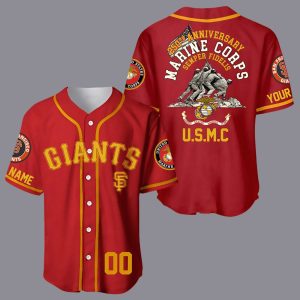 2025 Giants USMC 250th Birthday Jersey