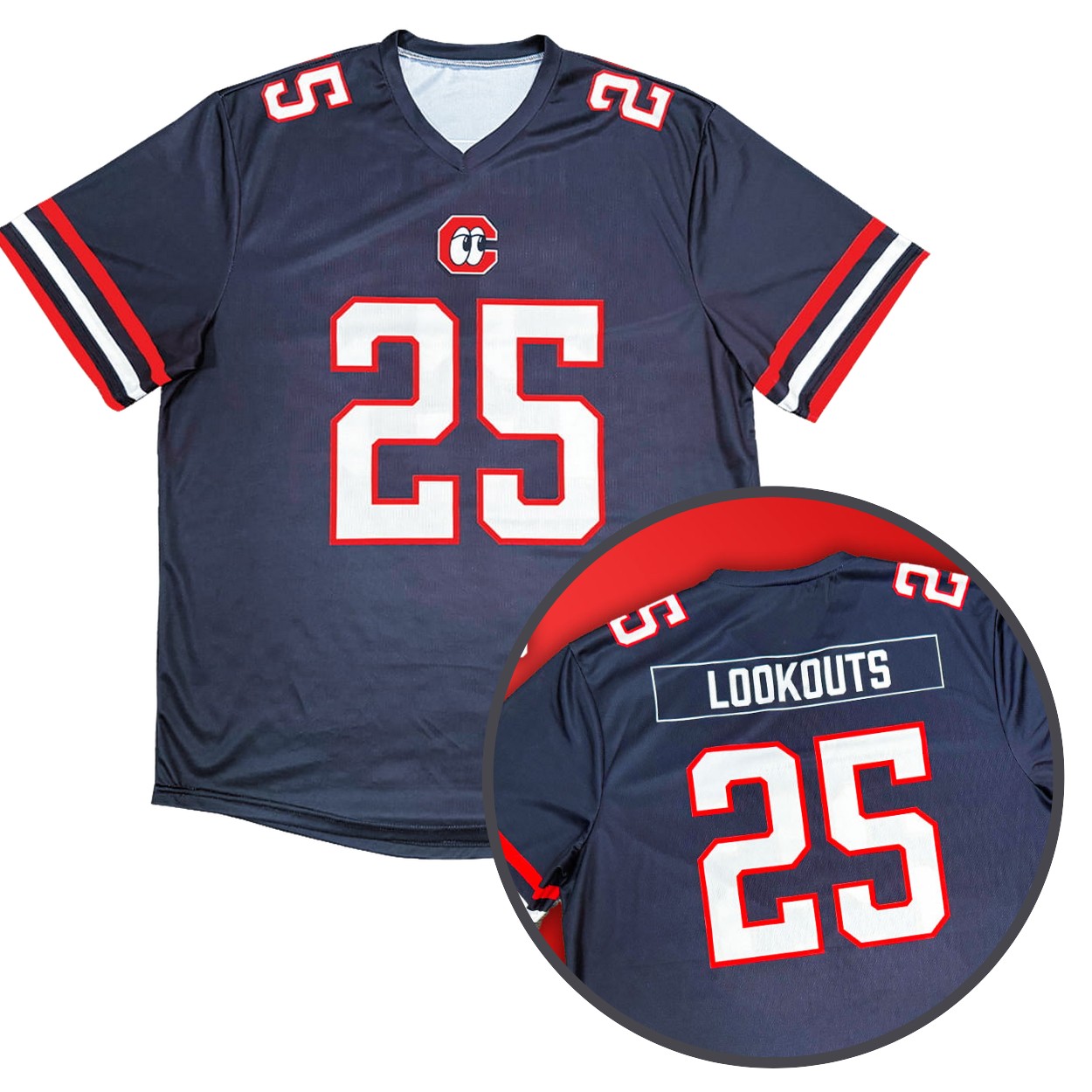 2025 Lookouts College Football Night Jersey Giveaway 2025 Lookouts College Football Night Jersey Giveaway